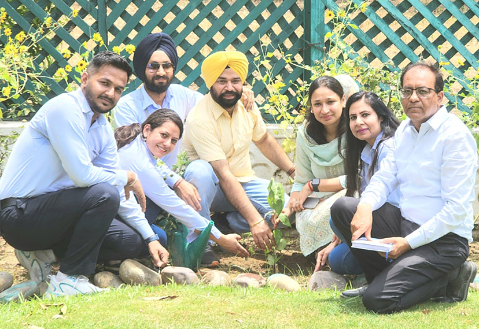 On World Environment Day, 1750 volunteers from 27 organizations of the district planted more than 10050 saplings.